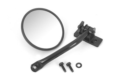 Rugged Ridge Black Quick Release Mirror Kit Fits 97-18 Jeep Wrangler TJ/JK