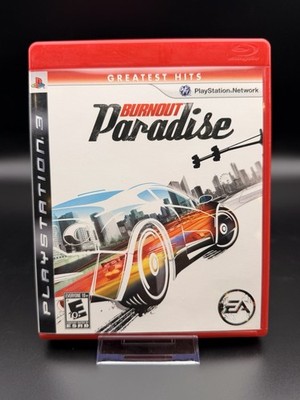 Burnout Paradise PlayStation 3 PS3 2008 Racing Game Disc; CIB Complete