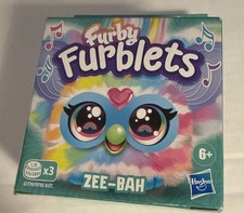 Furby Furblets Zee-Bah Mini Friend, Electronic Plush Toys for 6 . 45 Sounds