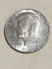 1968 Kennedy 50c Coin (1) , 40% Silver, Circulated, Free Shipping