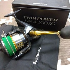 Shimano Twin Powers SW14000XG Spinning Reel, Used, No PE Line, Good Condition