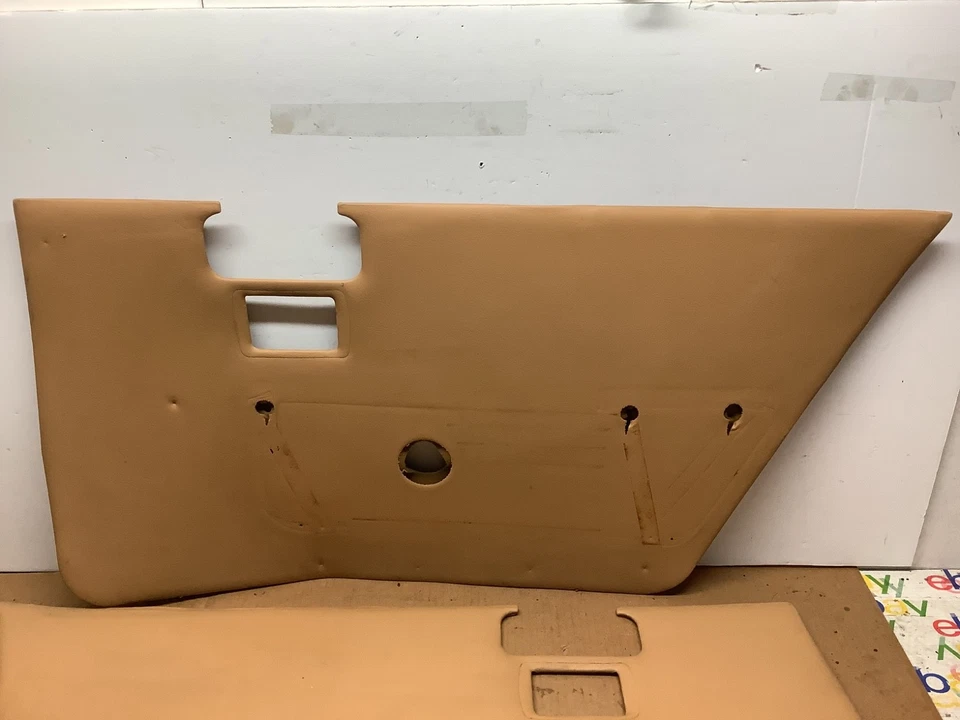 81-87 Jaguar XJ6 справа и слева желтовато-коричневый задний питания двери панели с верхней части комплект LH RH OEM - Изображение 3 из 4