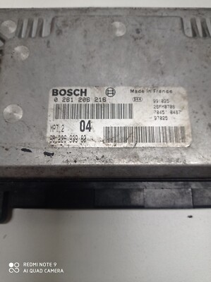 Calculateur Moteur (ECU) Peugeot 206 2.0 HDI 90 CV – Référence 0281010594 / 9642013980 – Occasion