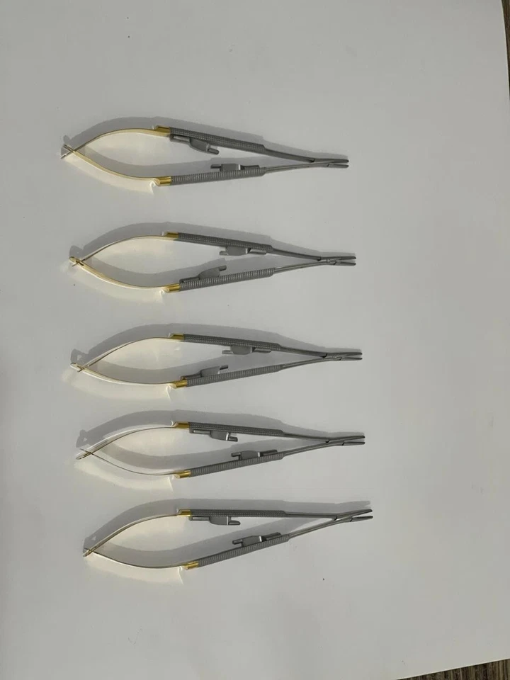 Lote de 5 Porta Agujas Rectas HU FRIEDY Castroviejo 5.5" 14cm NH5020 Foto 4 de 4