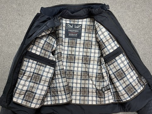 blouson moto barbour international triumph - Photo 7/10