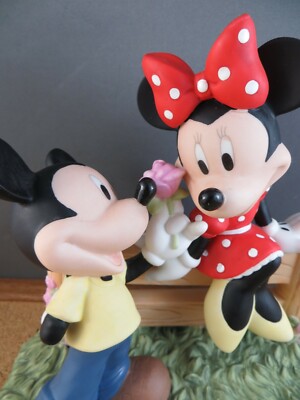 プレシャスモーメント＆ディズニー　限定品　Mickey and Minnie ディズニーフィギュア専門店 ディズニーコレクション
