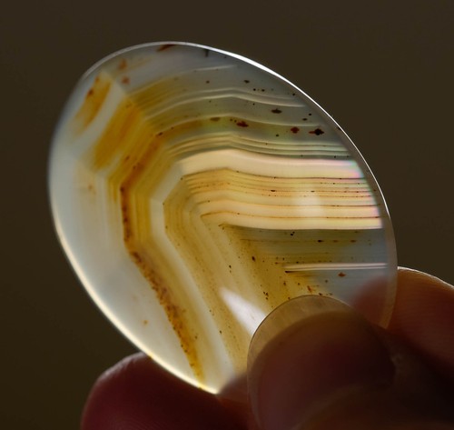 IRIS AGATE Crystal Cabochon - Oval - Gemstones, Jewelry Making, Stones, 37861 - Picture 3 of 8