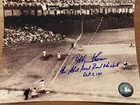 RALPH BRANCA & BOBBY THOMSON SIGNED 11x14 PHOTO & Thomson signed HR Shot Photo — photo 2