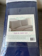 My World Microfiber Solid Sheet Set - TWIN XL