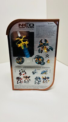 RARE Sealed in Box Mega Bloks Neo Shifters 6321 Duneskiff Shifter