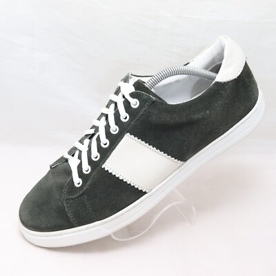 Aquatalia Sneakers Shoes Men's 10 M Olive Army Green White