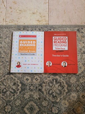 Guided Reading Program Book Lot of 2: Fiction Focus & Content Areas Teacher 