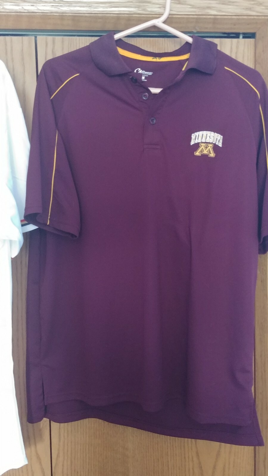 SWEET Minnesota Gol Gophers Polo Shirt Polo Uomo M Dri Fit Chill Wear Fila ?