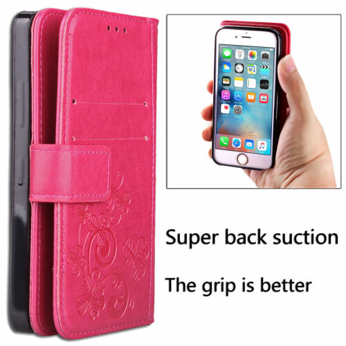 Magnetic Pattern Leather Wallet Stand Case Cover For OnePlus 7T/7T Pro/7/6/6T/5 - Picture 9 of 21