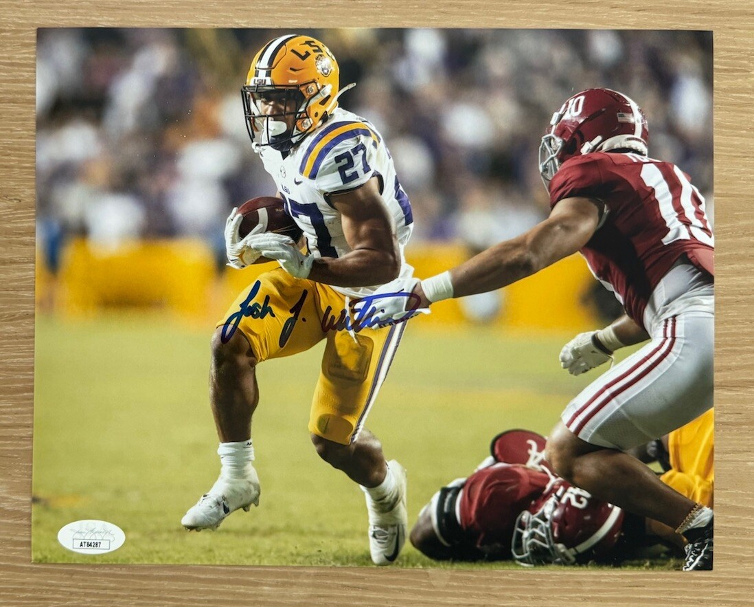 Josh Williams Autographed Signed LSU Tigers 8X10 PHOTO JSA 