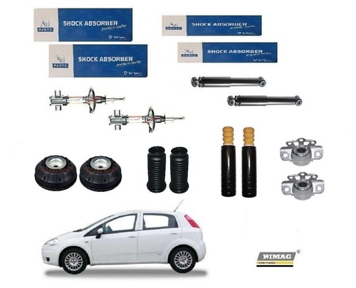Ressort Suspension Arrière Gauche/droite Frankberg - Compatible Fiat Grande Punto, Punto Evo - Remplace 55703714