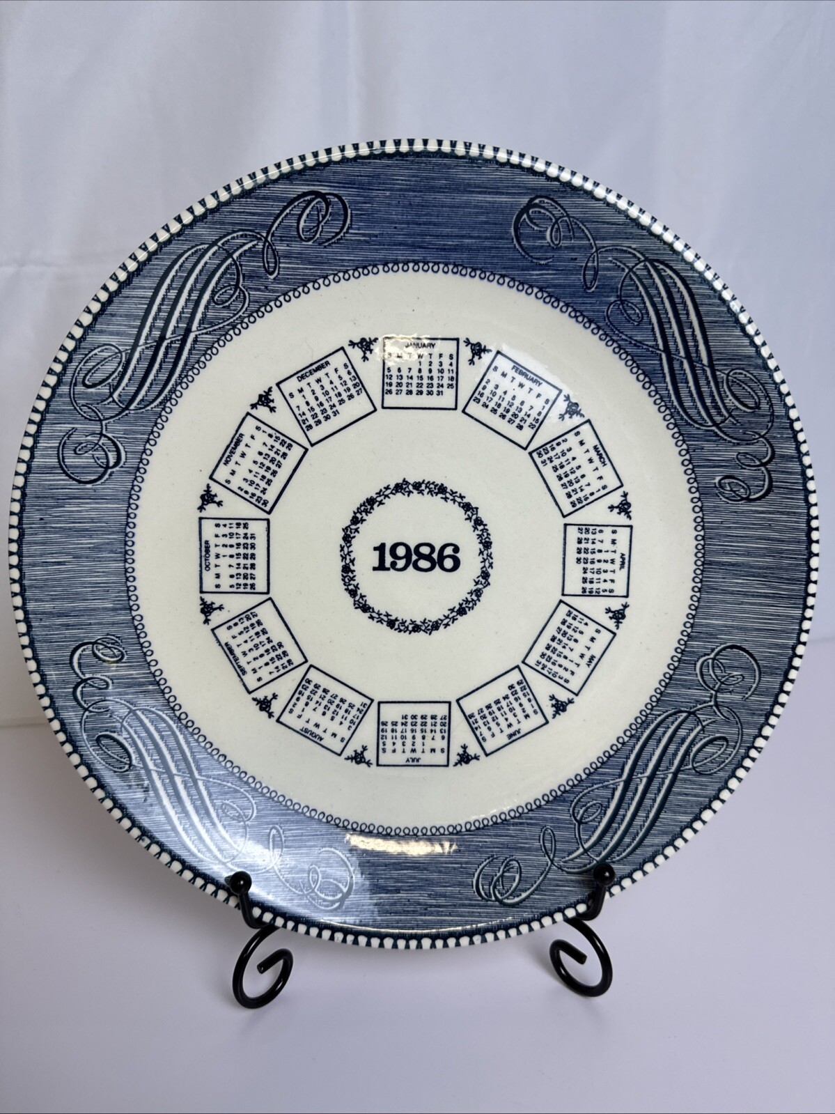 Vintage 1986 Royal China Currier & Ives 10