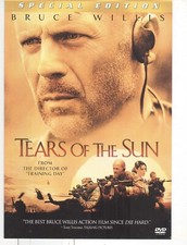 No Disc No Case ORIGINAL COVER ART Tears Of The Sun  2003 DVD Cover 