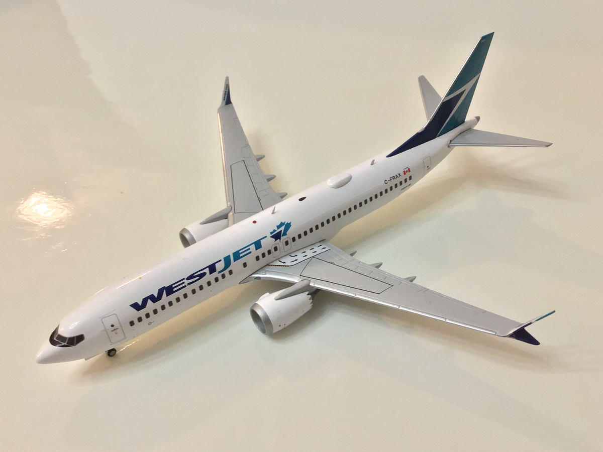 Gemini jets 1:200 WESTJET Boeing 737 MAX 8 | eBay