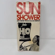 Vintage Original H2O Sun Shower 2.5  Gallon - Outdoor Hiking Camping Canoe