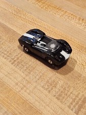 Vintage Aurora Thunderjet T-Jet Mclaren Elva Black HO Slot Car Missing Head