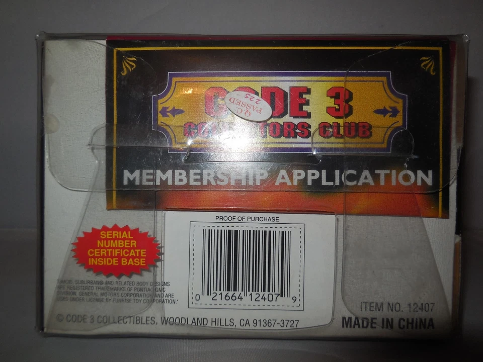 vintage code 3 city of las vegas nevada fire department car - Image 3 of 3