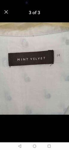 MINT VELVET blouse size 14 - Picture 2 of 3
