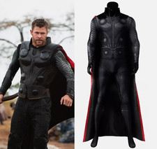 Avengers Infinity War Thor Costume Cosplay Suit With Cloak J19080BA