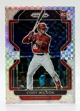 2022 Panini Prizm Power Plaid #94 Cody Wilson 11/75 Washington Nationals