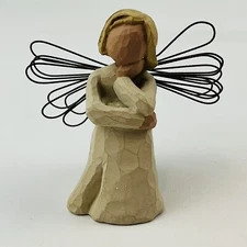 Willow Tree Angel of Patience Sculpted Resin Figure Demdaco Susan Lordi 2000