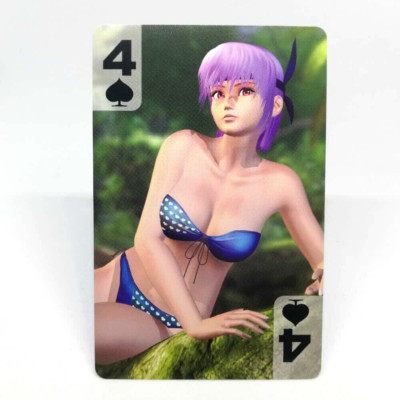 4 Ayane Spade DEAD OR ALIVE Extreme 2 Spielkarten KOEI TECMO JAPAN SPIEL