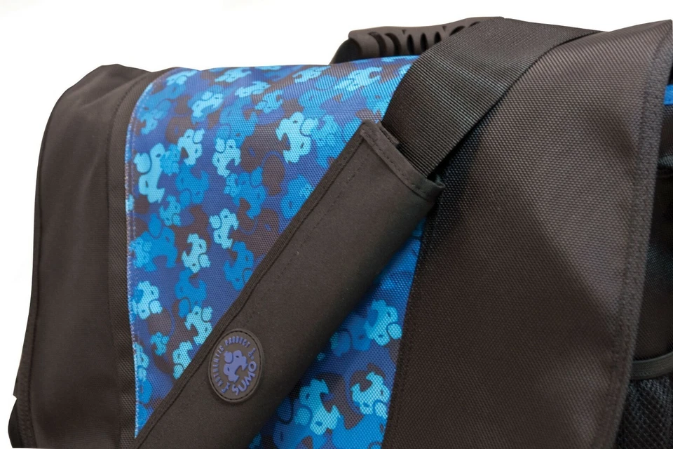 Sumo 16" - 17" Bolso Mensajero Laptop (Negro/Azul) Foto 3 de 4