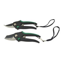 BrÜDer Mannesmann M63202 BrÜDer Mannesmann Leichtmetall-Gartenscheren-Set, 2-Tei