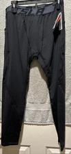 NWT TSLA Compression Pant Set Black OVERHEAT HYPER DRI thermal Men 2XL