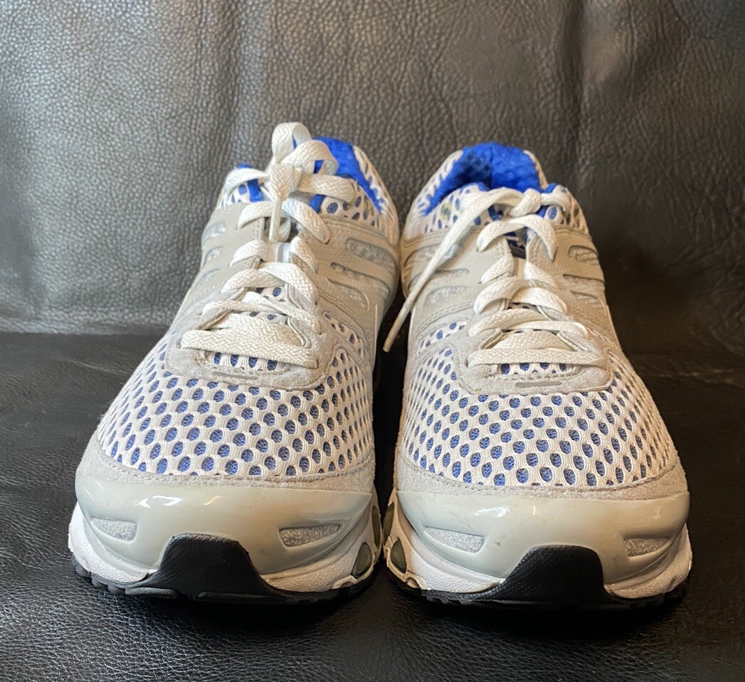 Nike Mens Air Max Tailwind 396036-101 White/Blue Mesh 2009 Running Shoes Sz 8.5 Nike Mens Air Max Tailwind 396036-101 White/Blue Mesh 2009  main image 2
