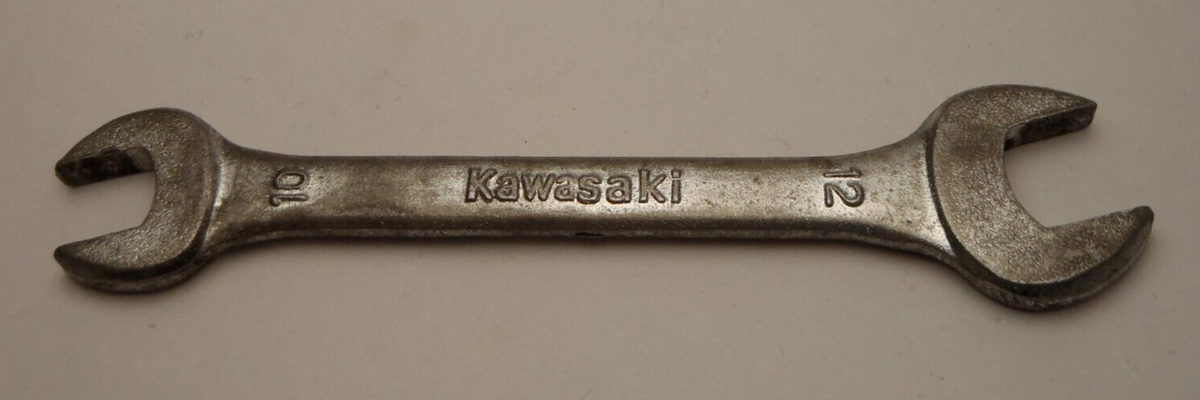 Kawasaki Bicycle Motorcycle Combination Wrench 10mm 12mm Mito