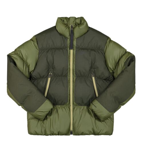 nike green puffer jacket