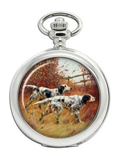 Orologio Da Tasca English Setters Di Thomas Blinks