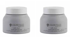 2 Pack-Hairitage Color Check Color Care Hair Mask for Color Treated Hair 8 fl-oz