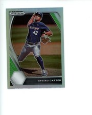 2021 Panini Prizm Draft Picks Silver Irving Carter Rookie RC Prospect #PDP152