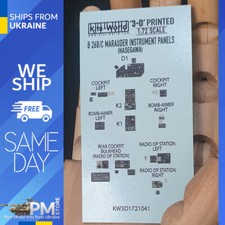 Kit World KW3D1721041 1/72 3D decalcomania pannelli strumenti B26B/C Marauder Hasegawa