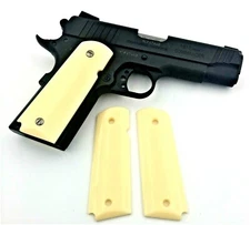1911 Colt & Clones FITS ALL FULL SIZE Grips Faux Aged Ivory GG1911AIV XXX