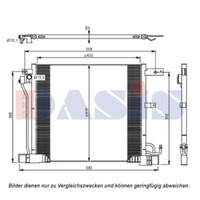 Kondensator Klimaanlage KlimaküHler Passend FüR Nissan Juke F15 1.6 Dig-T