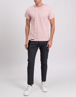 RRP  180 SHAWN MENDES T-Shirt Top Size 2 / M Destroyed 'LOST IN JAPAN'