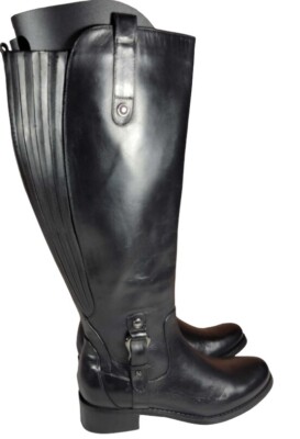 Blondo Size M Wide Calf Venise Water Proof Riding Boots Black