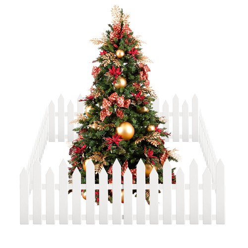 12 Stück Garten Kunststoff Zaunfelder Außen Schutz Schutz Einfassung Deko Zaun - Bild 11 von 11