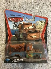 Disney Pixar Cars RACE TEAM MATER Diecast Cars 2 New 2010