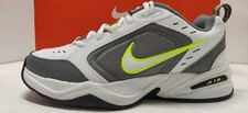 NIKE AIR MONARCH IV scarpe Sneakers sportive uomo pelle tessuto gomma air bianco