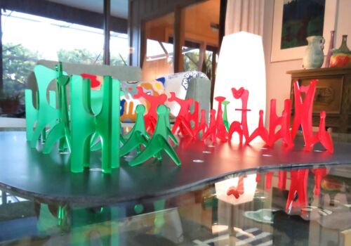 SET SCACCHI ISAMU NOGUCHI -- NUOVA EDIZIONE AUTORIZZATA -- ULTRAMODERNO 20° SECOLO DESIGN - Foto 3 di 12