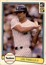 Lou Piniella #135 1982 Donruss